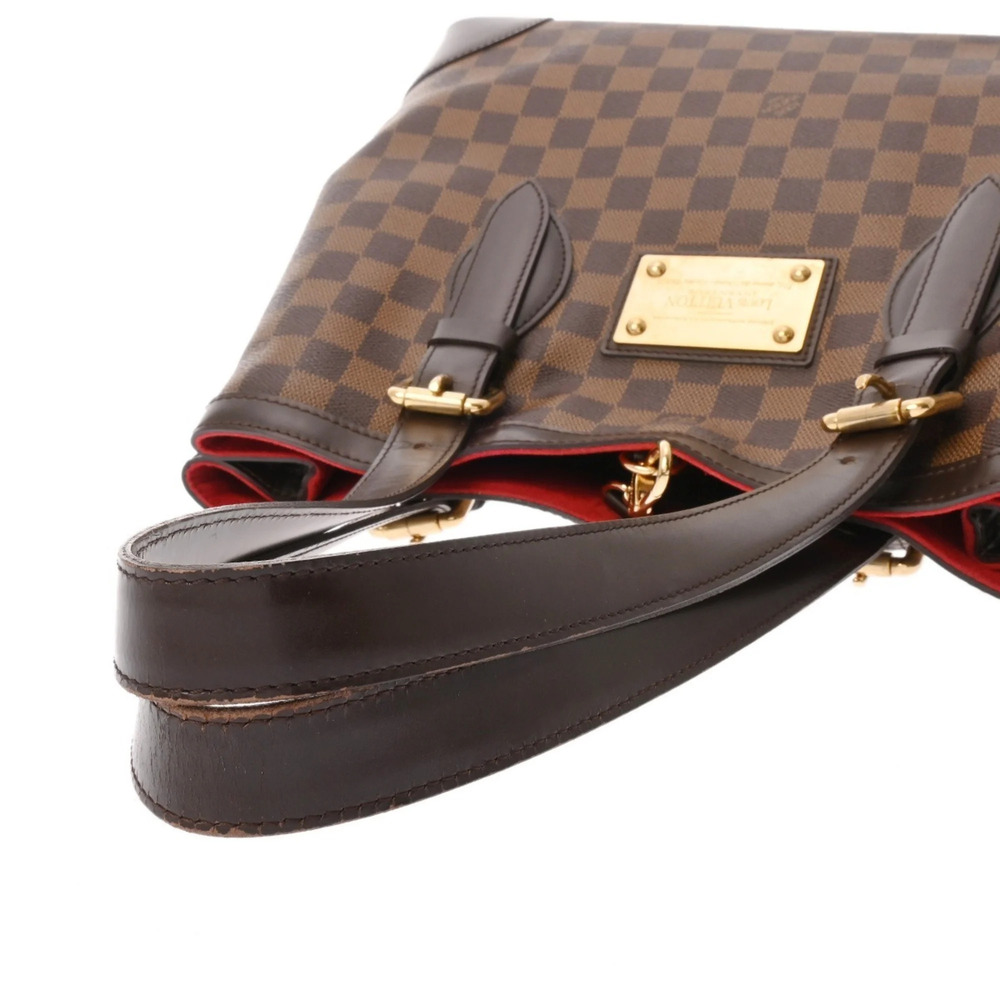 LOUIS VUITTON Authentic Brown Damier Canvas Tote Bag - Picture 4 of 11